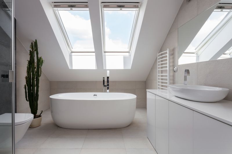 Bright Bathroom Interior