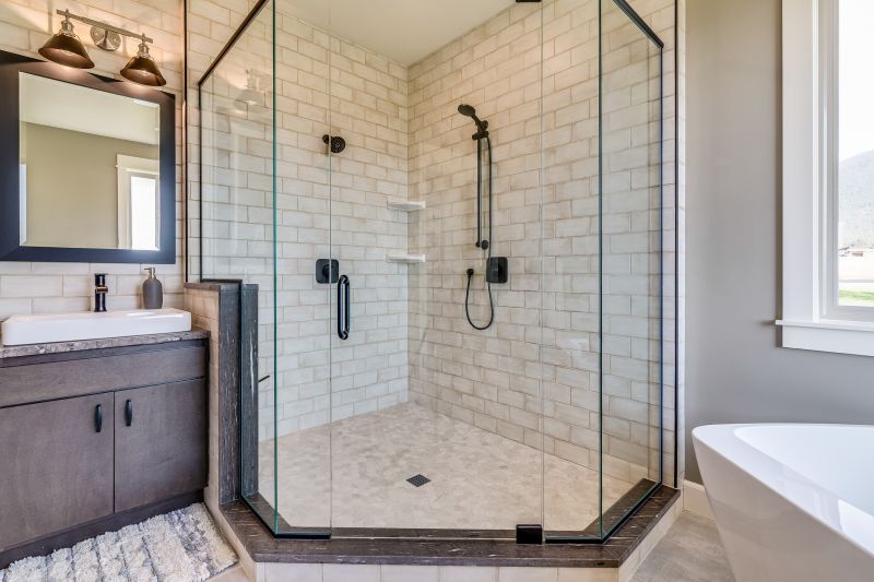 Stylish Corner Shower